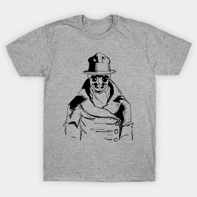 Rorschach - Watchmen T-Shirt by mikewirth